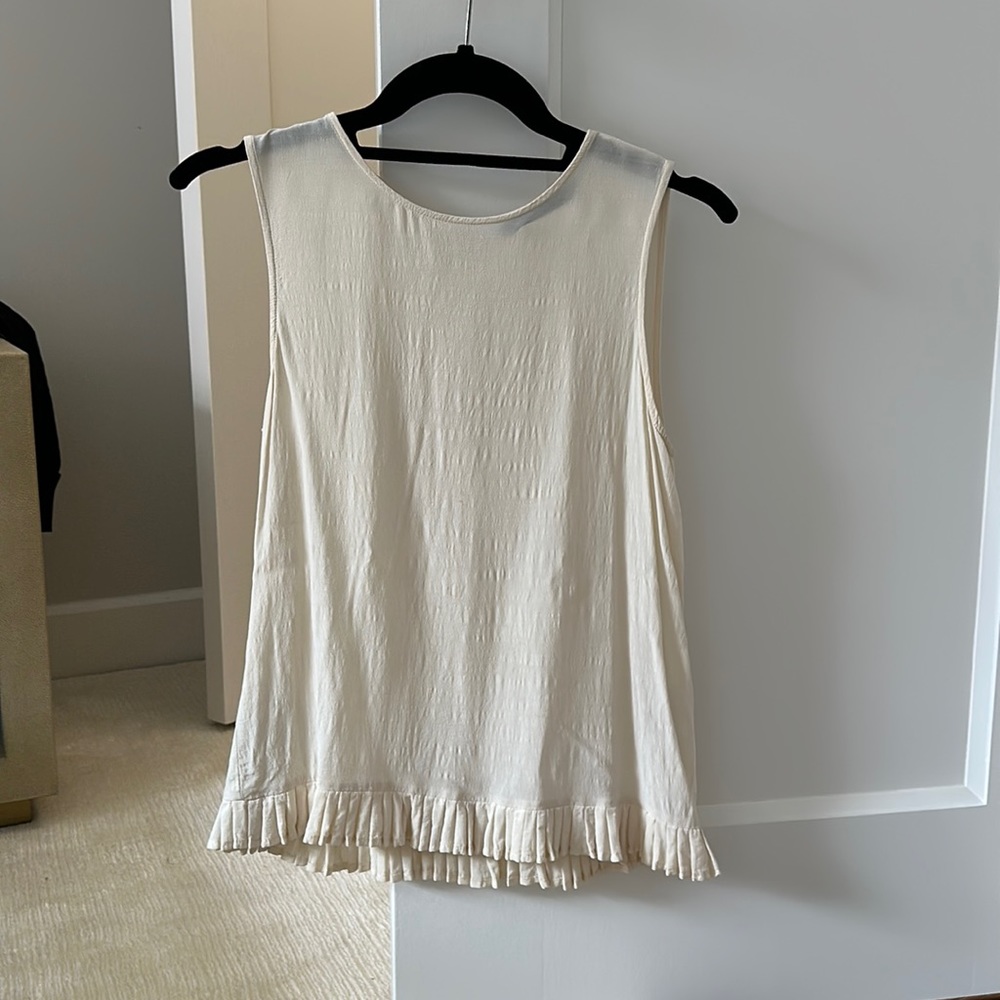Zara S cream top